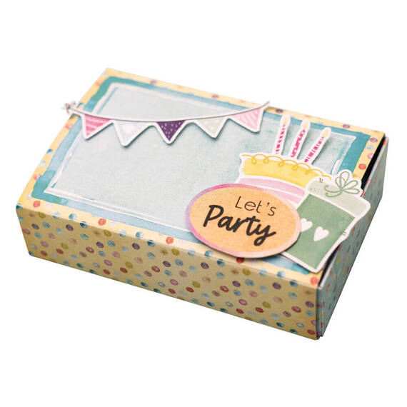 Scrapbooking Craft Papier Set with items to make Giftboxes paper Pad - Hip Hip Hooray - Studio Light