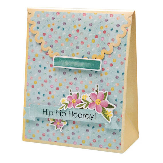 Scrapbooking Craft Papier Set with items to make Giftboxes paper Pad - Hip Hip Hooray - Studio Light