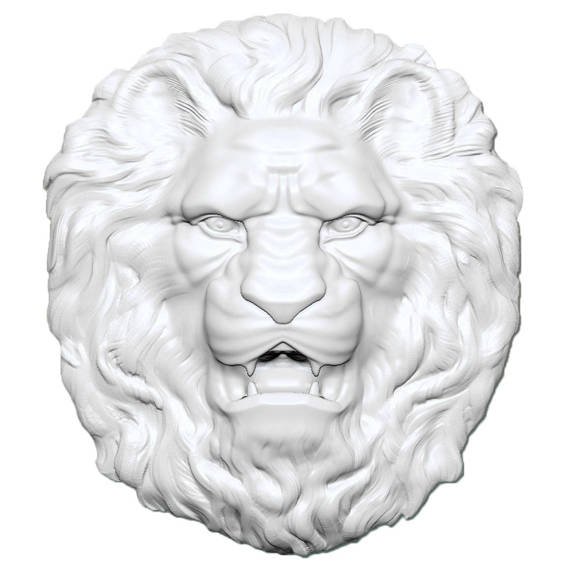 Silicone mold - Prosvet -  Lion head (M)
