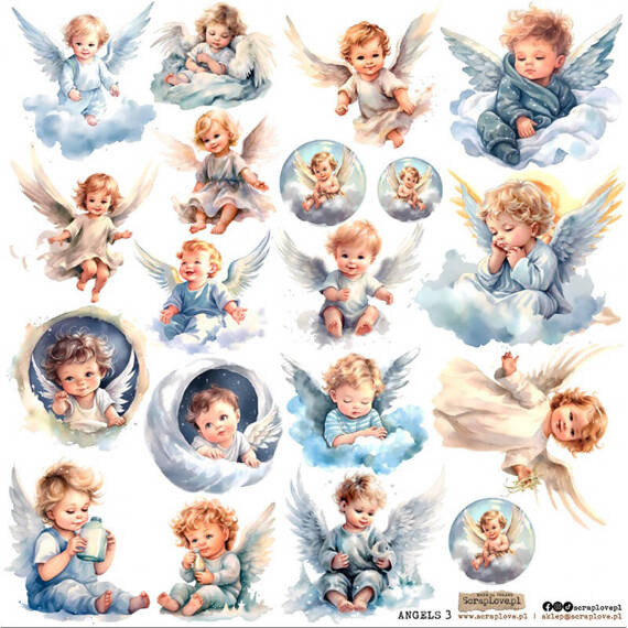 Stickers - ScrapLove - Angels 3