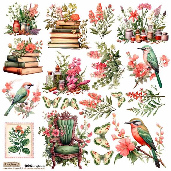 Stickers - ScrapLove - Botanical 2