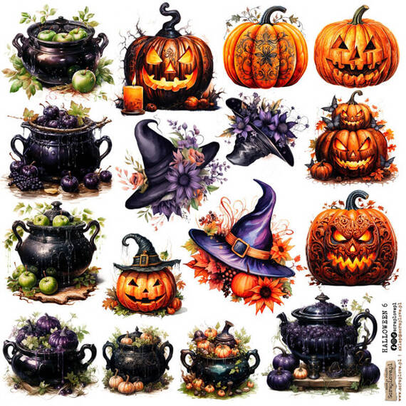 Stickers - ScrapLove - Halloween 6