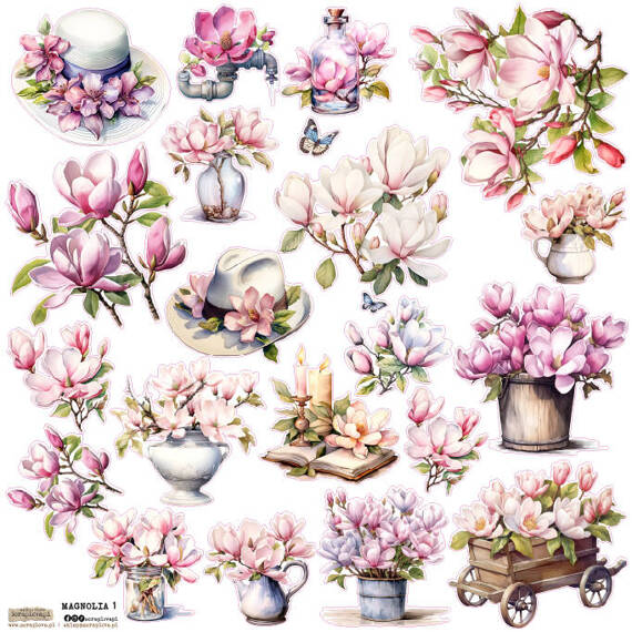 Stickers - ScrapLove - Magnolia