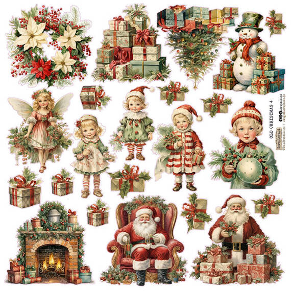 Stickers - ScrapLove - Old Christmas 4