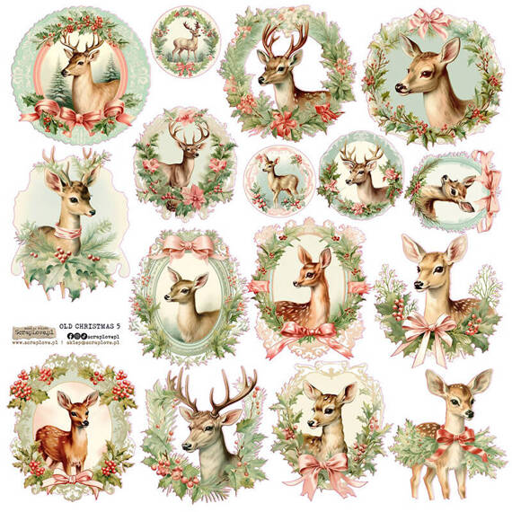 Stickers - ScrapLove - Old Christmas 5