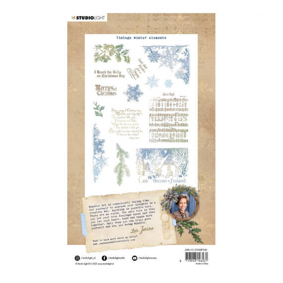 StudioLight - Transparent Stamp - Vintage winter elements