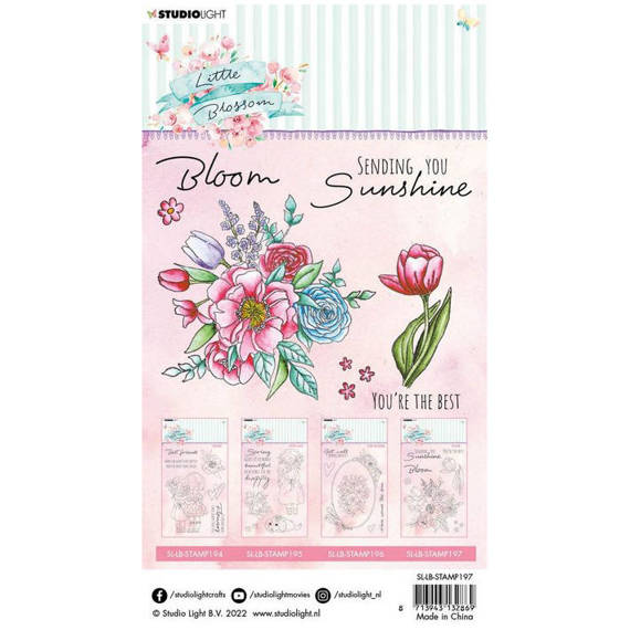 Transparent Stamp - StudioLight - Bloom Little Blossom No. 197