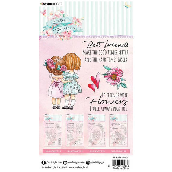 Transparent Stamp - StudioLight - Friends Little Blossom No. 194