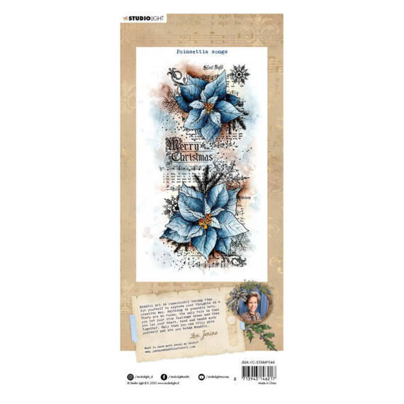 Transparent Stamp - StudioLight - Poinsettia Songs