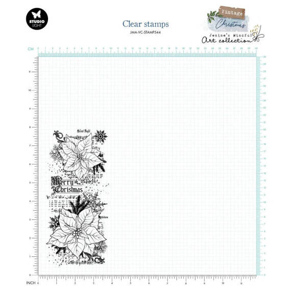 Transparent Stamp - StudioLight - Poinsettia Songs