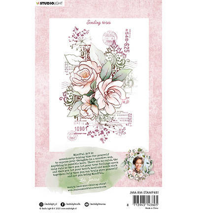 Transparent Stamp - StudioLight - Sending Roses rose