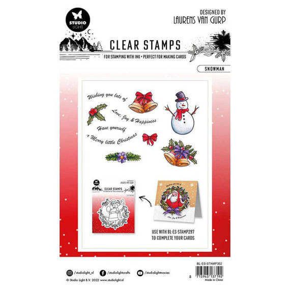 Transparent Stamp - StudioLight - Snowman