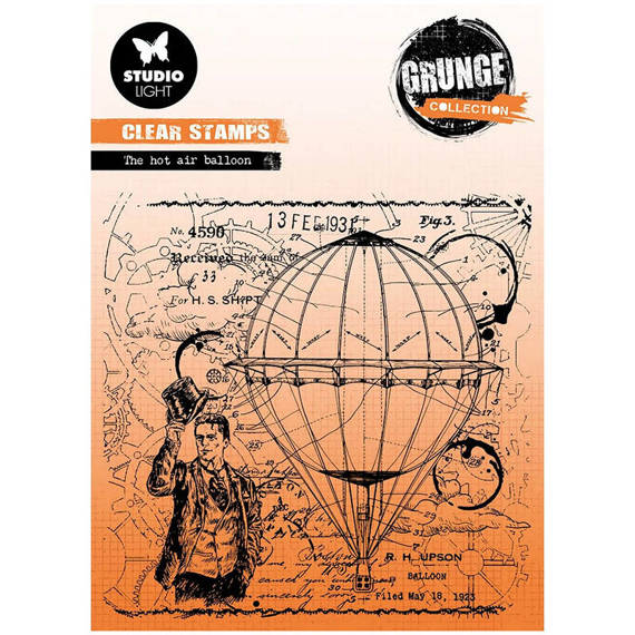 Transparent Stamp - StudioLight - The hot air balloon