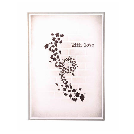 Transparent stamp - StudioLight - Autumn wind leaves in the wind