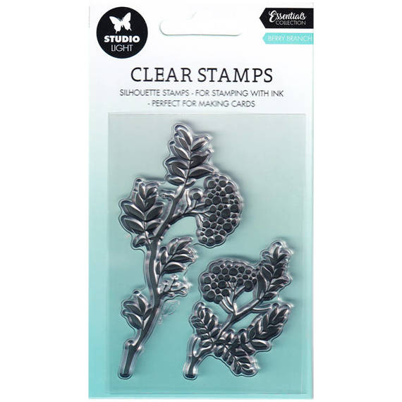 Transparent stamp - StudioLight - Berry branch rowan tree