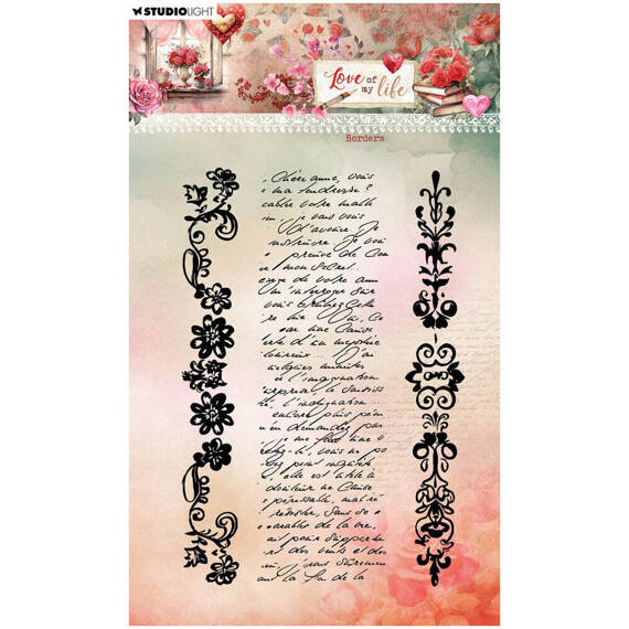 Transparent stamp - StudioLight - Borders borders ornaments lettering