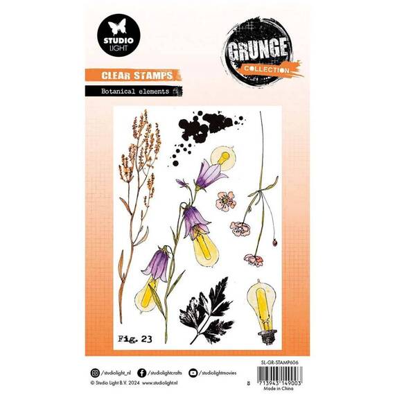 Transparent stamp - StudioLight - Botanical elements field flowers