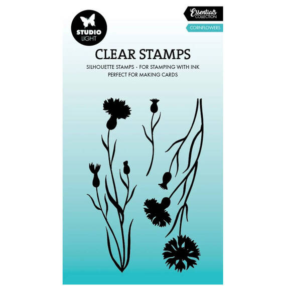 Transparent stamp - StudioLight - Cornflowers cornflowers