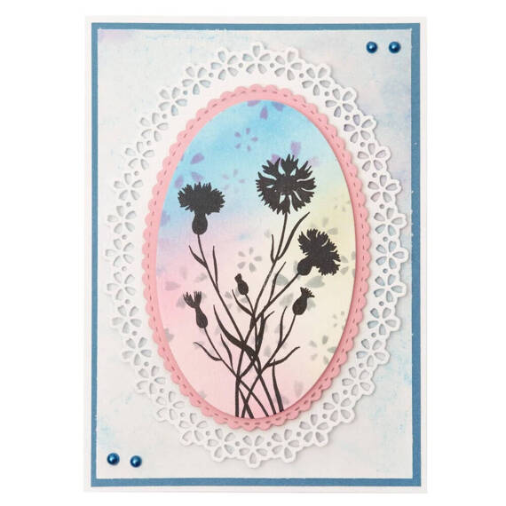 Transparent stamp - StudioLight - Cornflowers cornflowers