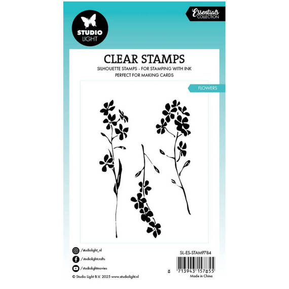 Transparent stamp - StudioLight - Flowers flowers