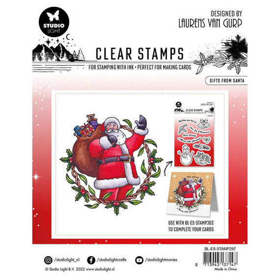 Transparent stamp - StudioLight - Gifts from Santa