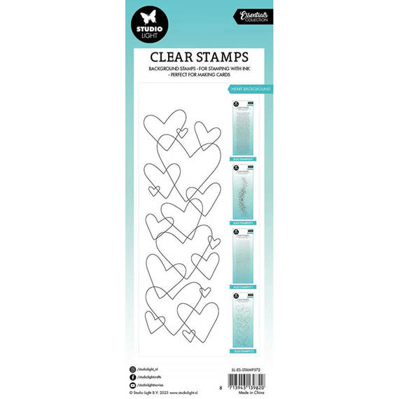 Transparent stamp - StudioLight - Heart background heart background