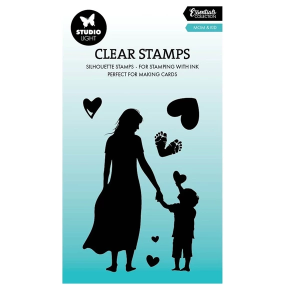 Transparent stamp - StudioLight - Mom &amp; Kid mom with baby