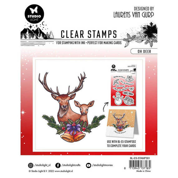 Transparent stamp - StudioLight - Oh deer
