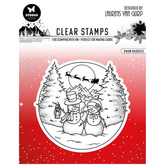 Transparent stamp - StudioLight - Snow buddies