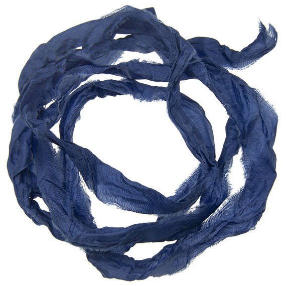 Vintage old fashion ribbon - blue