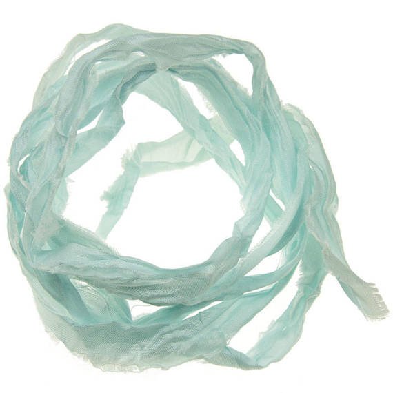 Vintage old fashion ribbon - mint