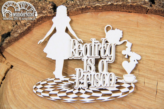 Chipboard - Reality is a prison 02 - Alice in Wonderland 