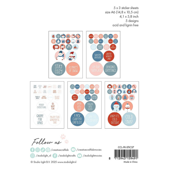 Stickers paper - StudioLight - Smile