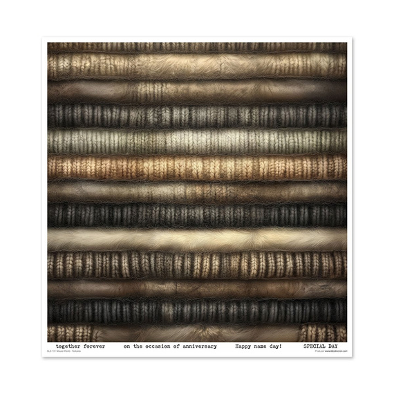 Set of scrapbooking papers 30x30 - Garden of Muses - Itd Collection