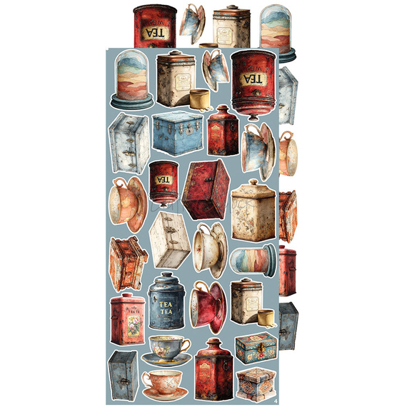 Time scrapbooking accessories set - Craft o'clock - Timeless Grace - MI