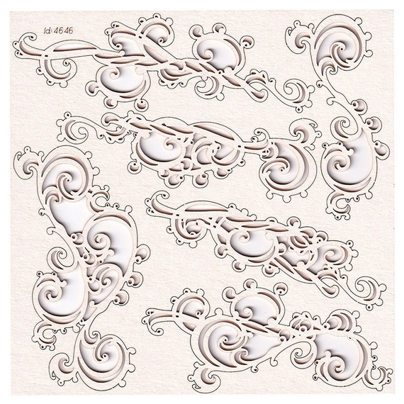 Chipboard - Fantasma - Borders 