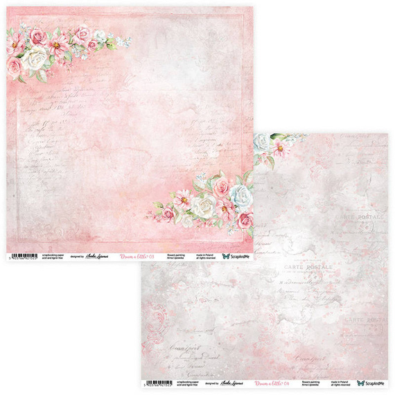 Scrapbooking Craft Papier Set for scrapbooking 30x30 - ScrapAndMe - Dream a little