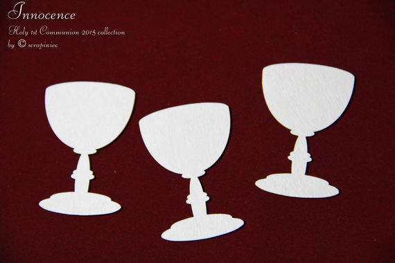 Chipboard Chalice - Innocence simple (3 pcs) 