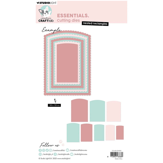 Cutting Die - StudioLight - Nested Rectangles