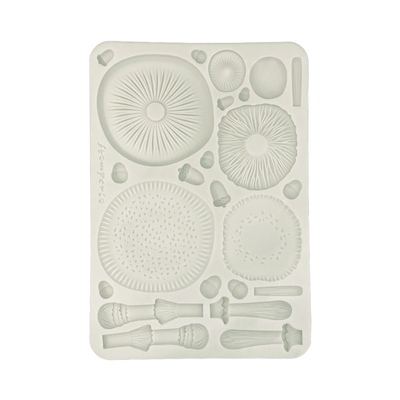Silicone mold - Whispering Woods 3D mushrooms - Stamperia