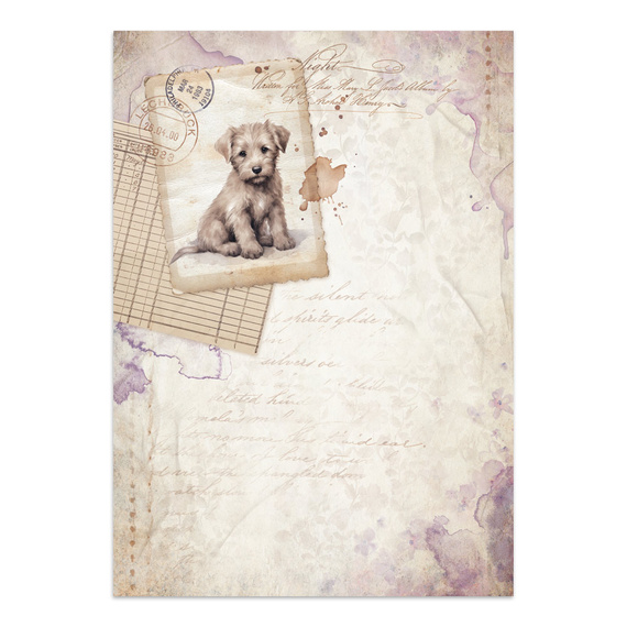 Junk Journal set of papers, stickers and elements - Quiet Days - Stamperia