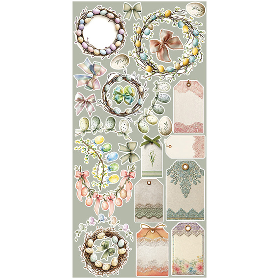 Time scrapbooking accessories set - Craft o'clock - Spring in Love