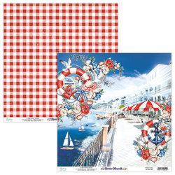 Scrapbooking paper 30x30 - Mintay - Riviera Moments 03