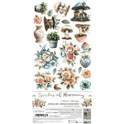 Scrapbooking accessories set - Craft o'clock - Sprites of Harmony - Flowers & More