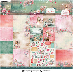 Scrapbooking Craft Papier Set 30.5x30.5 - Studio Light - Sending You Love