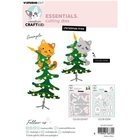 Cutting Die - StudioLight - Christmas tree 