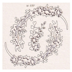 Chipboard Hi Summer - wreaths 01