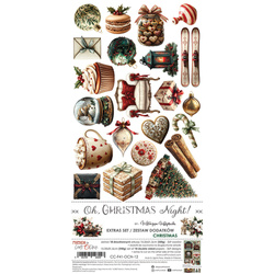 Scrapbooking paper set - Craft o'clock - Extras Set - Oh Christmas Night - Christmas