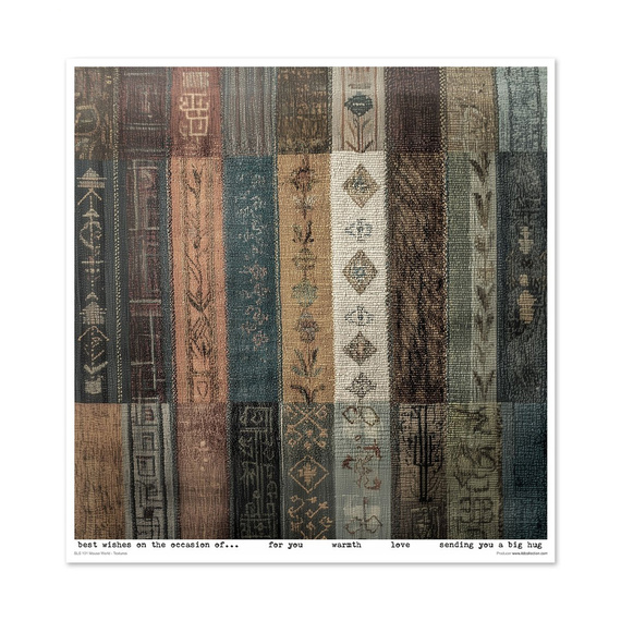 Set of scrapbooking papers 30x30 - Garden of Muses - Itd Collection
