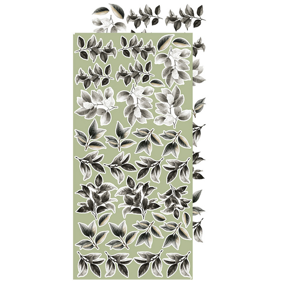 Time scrapbooking accessories set - Craft o'clock - Leaves #2